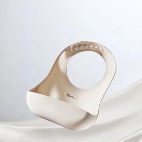 Babador de Silicone com Porta-migalhas